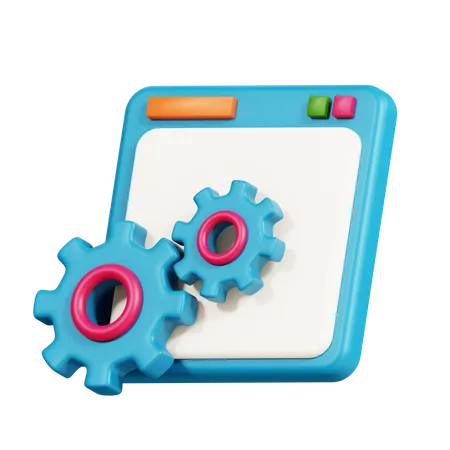 Application Setting  3D Icon