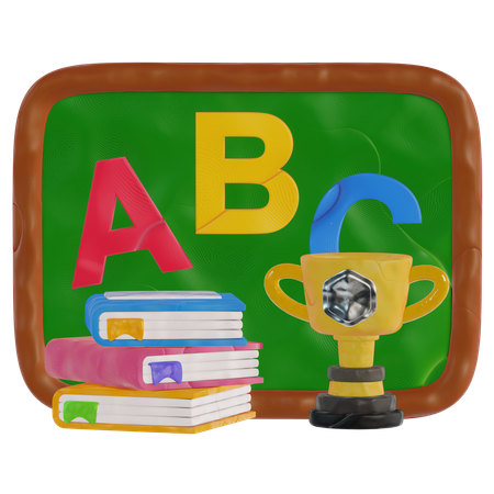 Apprendre les principes fondamentaux de l'ABC  3D Icon