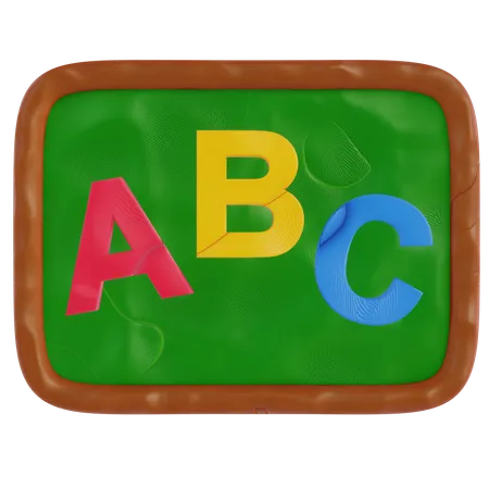 Apprendre les principes fondamentaux de l'ABC  3D Icon