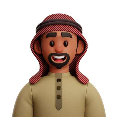 ARABIAN PEOPLE  3D Icon