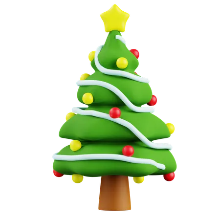 Árbol de Navidad  3D Icon