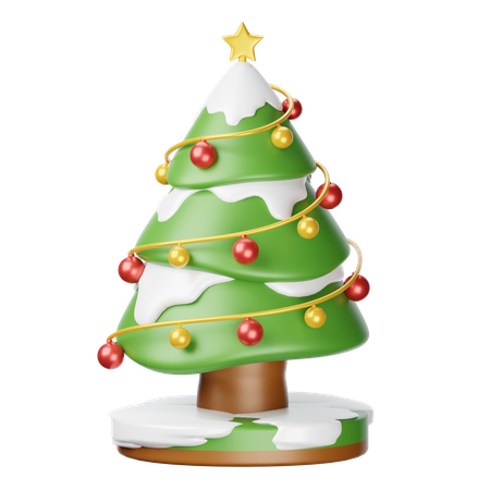 Árbol de Navidad  3D Icon