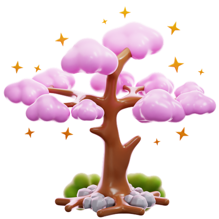 Arbre magique  3D Icon