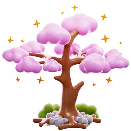 Arbre magique  3D Icon