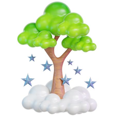 Arbre magique  3D Icon