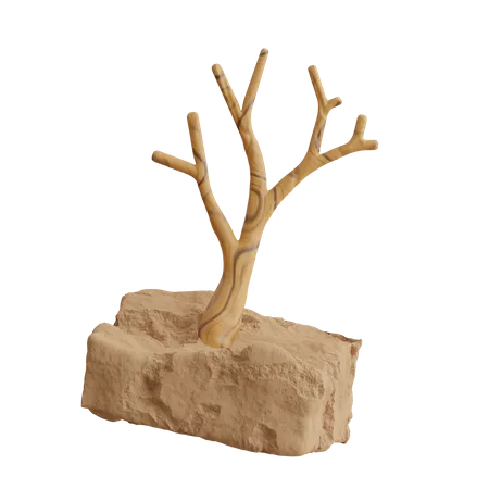 Arbres morts  3D Icon