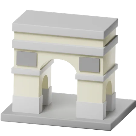 Arc de Triomphe  3D Icon