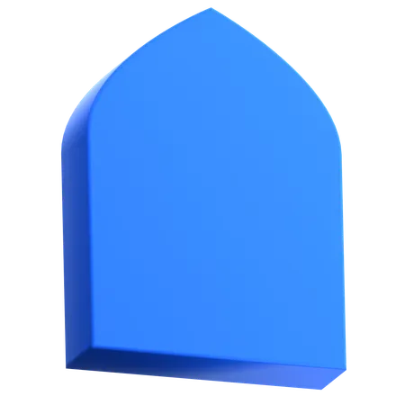 Arch Door  3D Icon