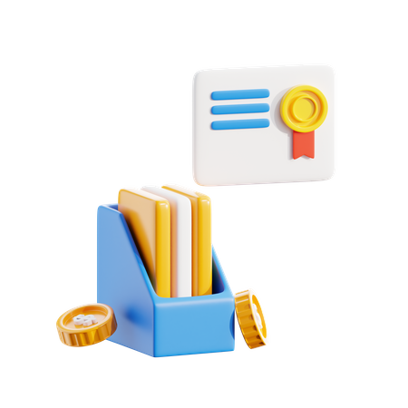 Archive  3D Icon