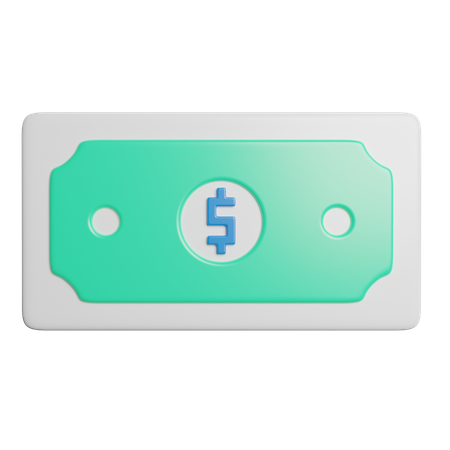 Argent liquide  3D Icon