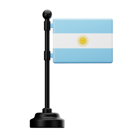 Argentina Flag  3D Icon