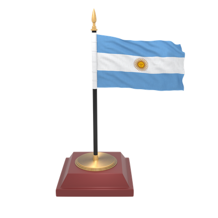 Argentina flag  3D Icon