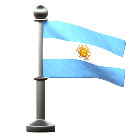 Argentina Flag  3D Icon