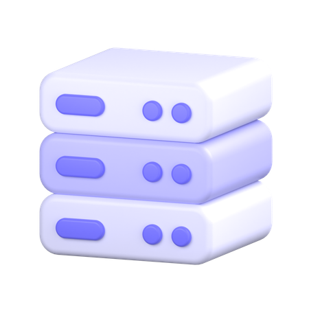 Servidor  3D Icon