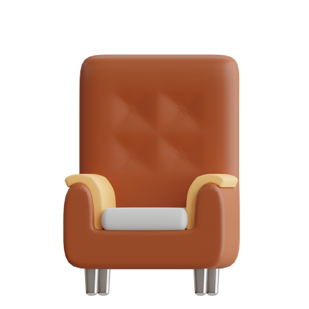 Armchair  3D Icon