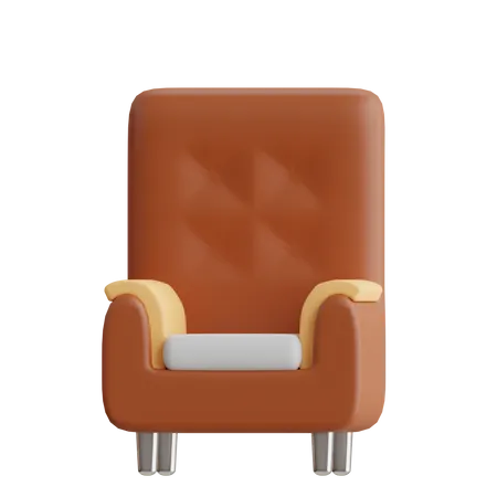 Armchair  3D Icon