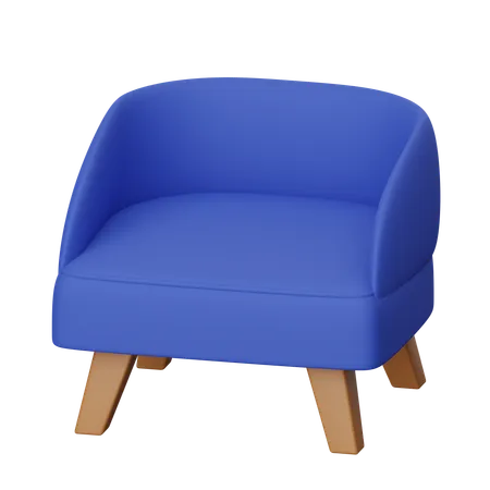 Armchair  3D Icon