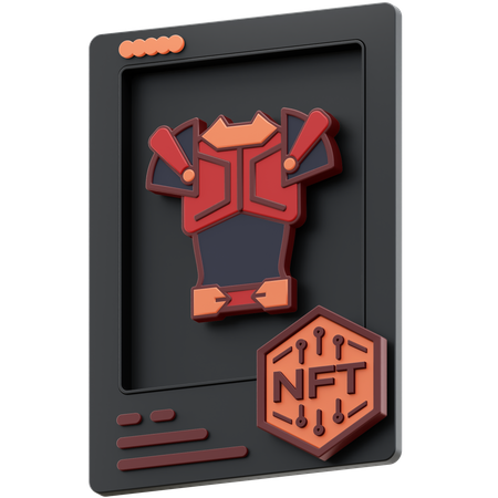 Armure nft  3D Icon