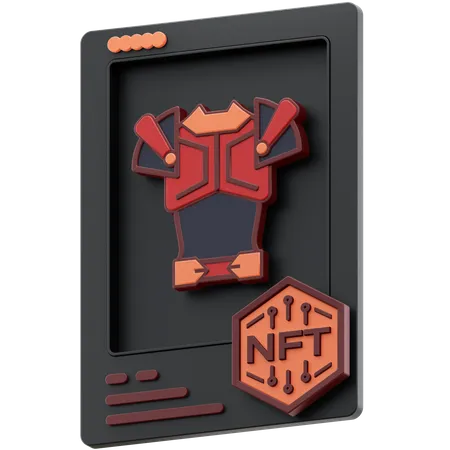 Armure nft  3D Icon