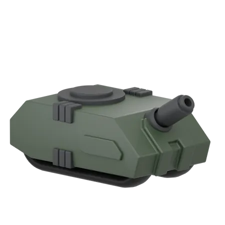 Army Tank  3D Icon