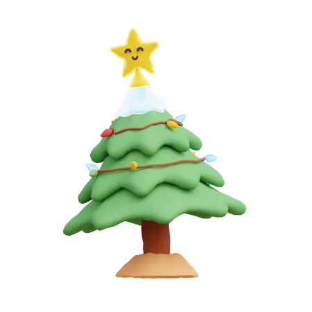 Árvore de Natal  3D Illustration