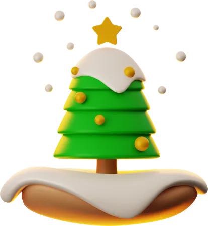 Árvore de Natal  3D Icon