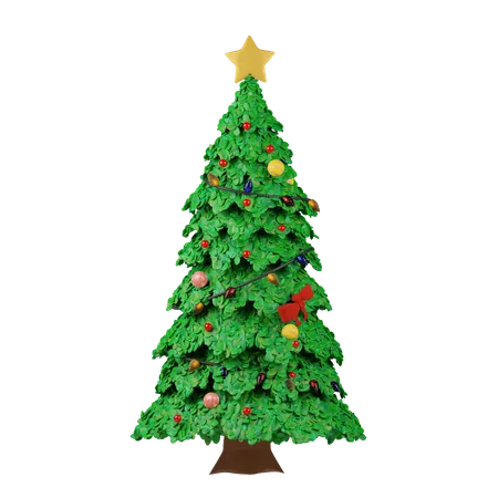 Árvore de Natal  3D Icon