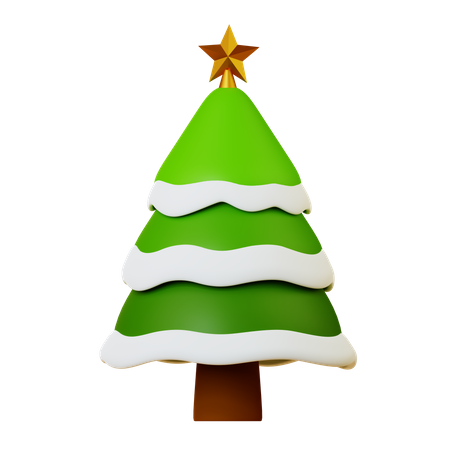 Árvore de Natal  3D Icon