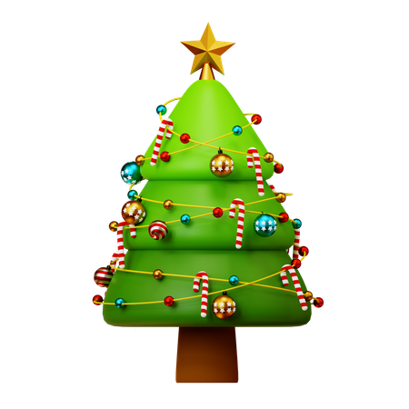 Árvore de Natal  3D Icon