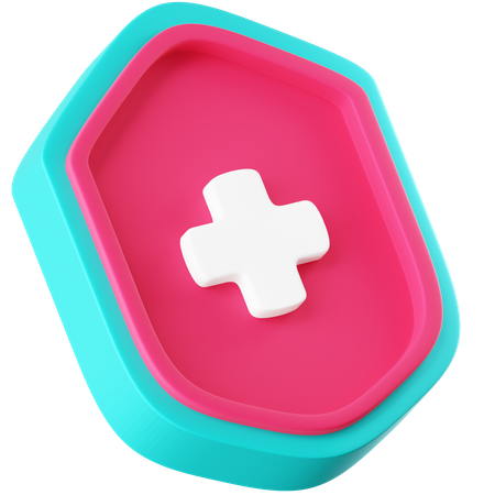 Assurance santé  3D Icon