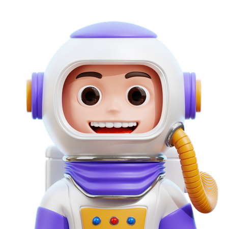 Astronaut  3D Icon