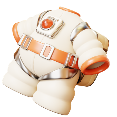 Astronaut Suit  3D Icon