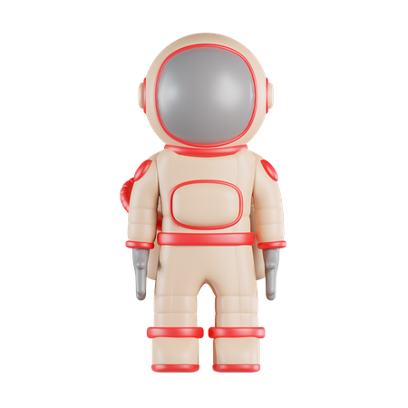 Astronauta  3D Icon