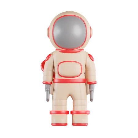 Astronauta  3D Icon