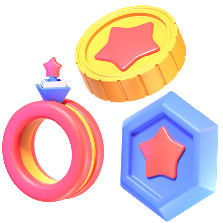 Recursos do jogo  3D Icon