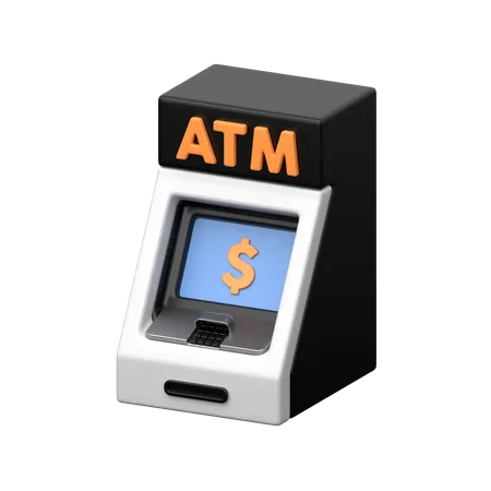 ATM  3D Icon