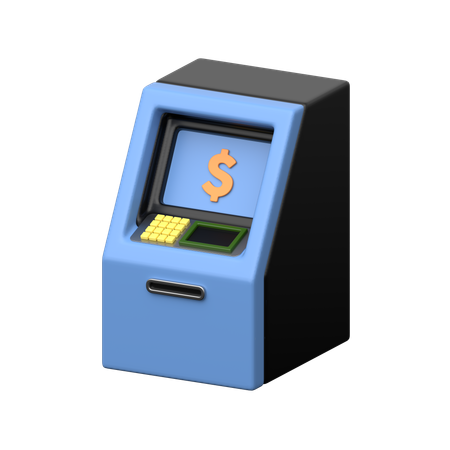 ATM  3D Icon