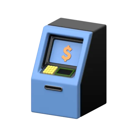 ATM  3D Icon