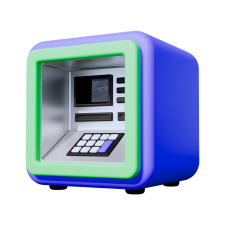 ATM Machine  3D Icon