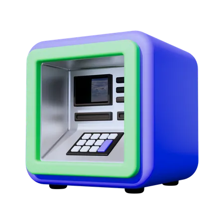 ATM Machine  3D Icon