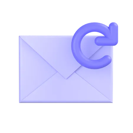 Atualizar e-mail  3D Icon