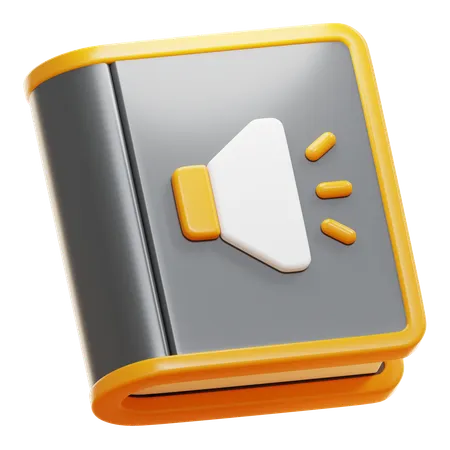 AUDIO BOOK  3D Icon