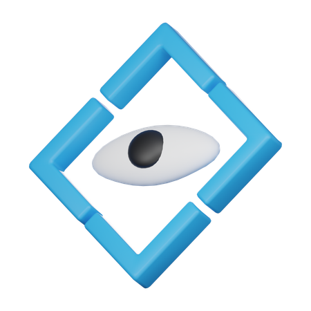 Auge  3D Icon