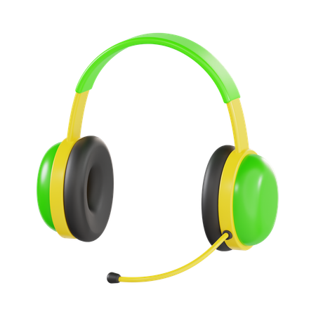 Auriculares  3D Icon