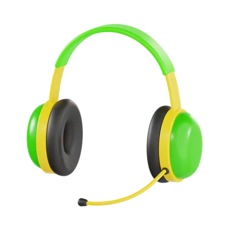 Auriculares  3D Icon