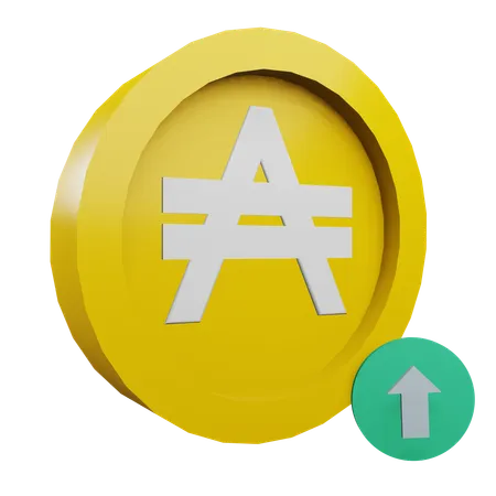 Australian dollar  3D Icon