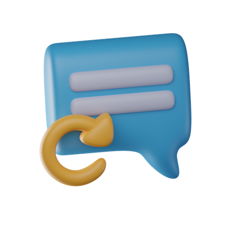 Auto responder  3D Icon