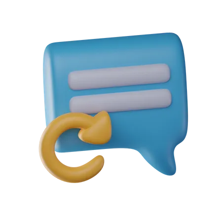 Auto responder  3D Icon