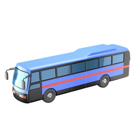 Autobús  3D Icon