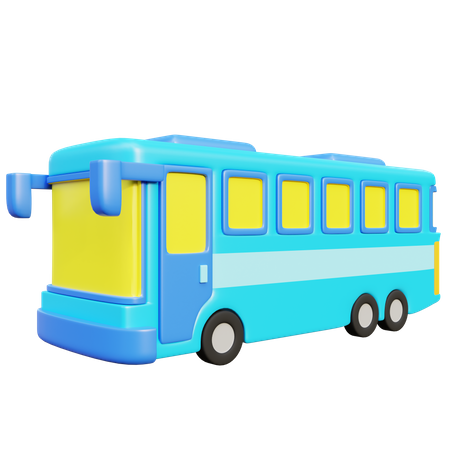 Autobús  3D Icon